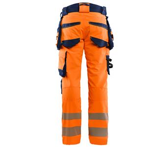 112216485389 Blaklader High Vis Hose 4-Wege-Stretch High Vis orange marineblau_1.jpg